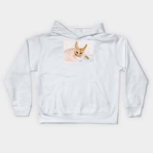 Vulpes zerda Kids Hoodie